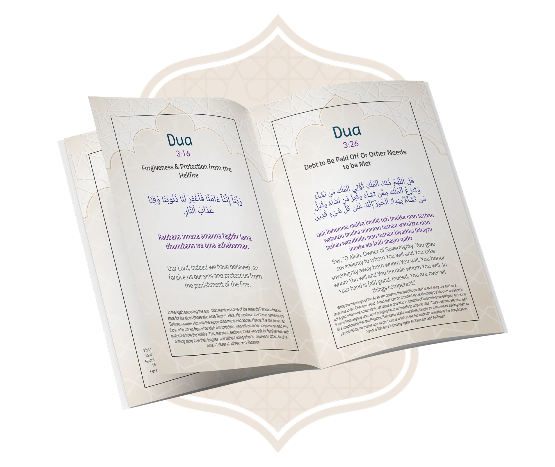 Dua Book Mockup
